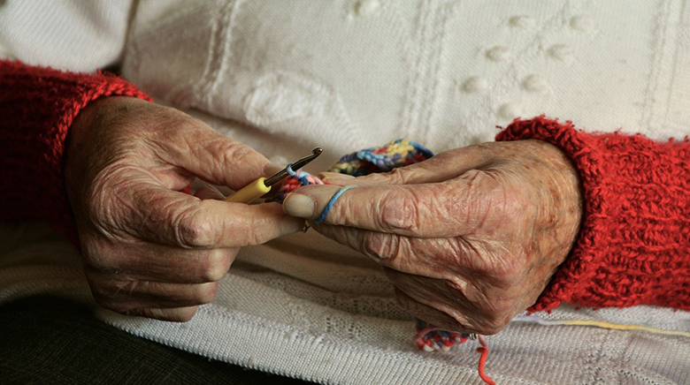 arts and crafts at Cedar Lodge Care Home