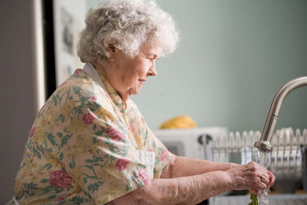 Cooking at Cedar Lodge Care Home