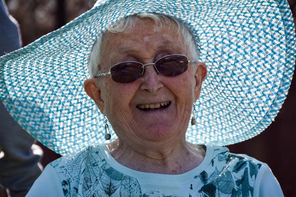Resident at Cedar Lodge Care Home